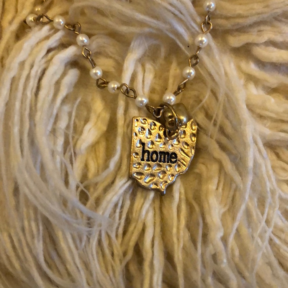 Ohio Home Gold Necklace